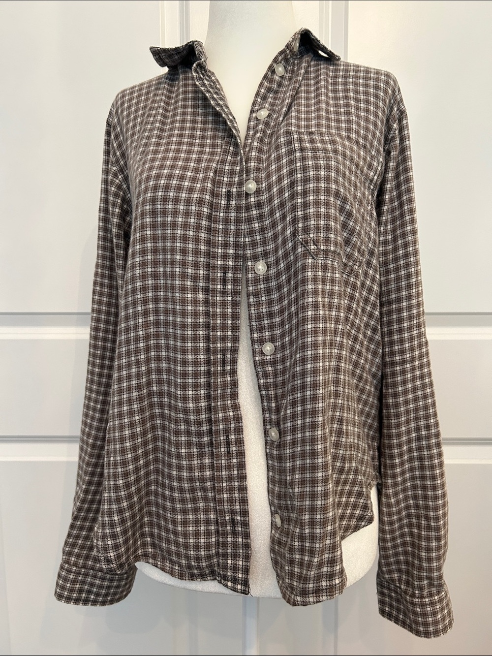 American Eagle Outfitters Brown flannel